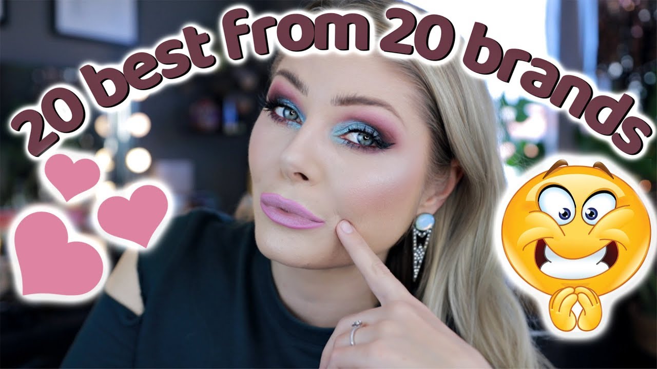 20 BEST Makeup Products From 20 Brands In Under 20 Minutes (isch)