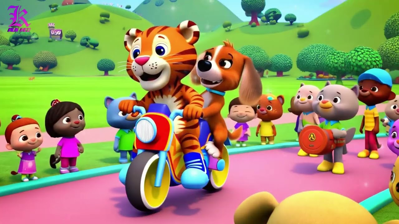 Tiger's Joy Ride to Town - Chuyến đi vui vẻ của hổ v&agrave;o th&agrave;nh phố -  Kun Heo 22