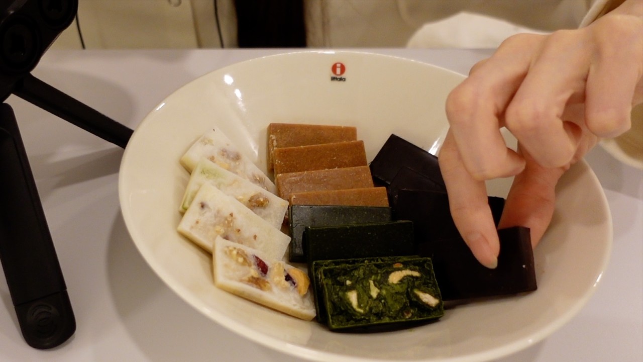 作って食べるASMR ココナッツオイルチョコ Cooking & Eating ASMR Coconut Oil Chocolate