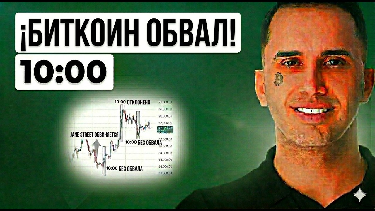 Кто каждый день роняет Bitcoin в 10:00? (ТЫ ДОЛЖЕН ЗНАТЬ!)
