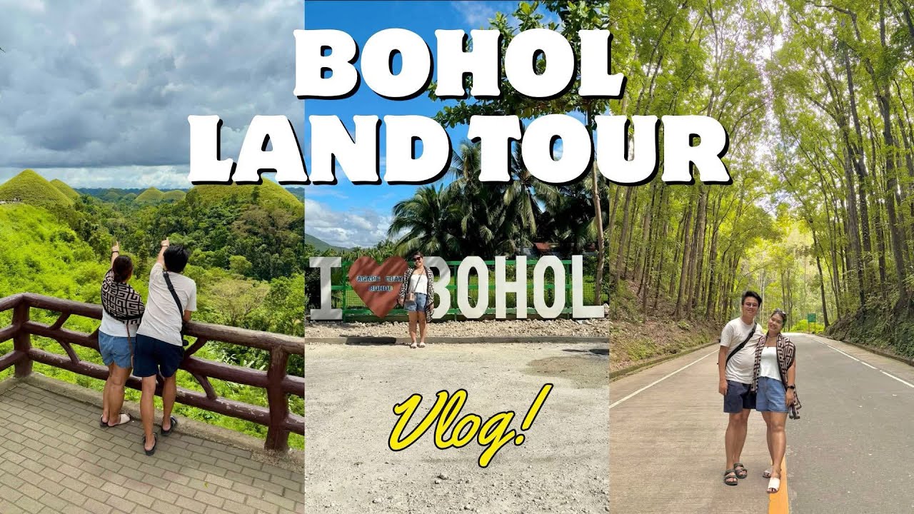 BOHOL LAND TOUR | Tricab Tour, budget + expenses, food recommendation