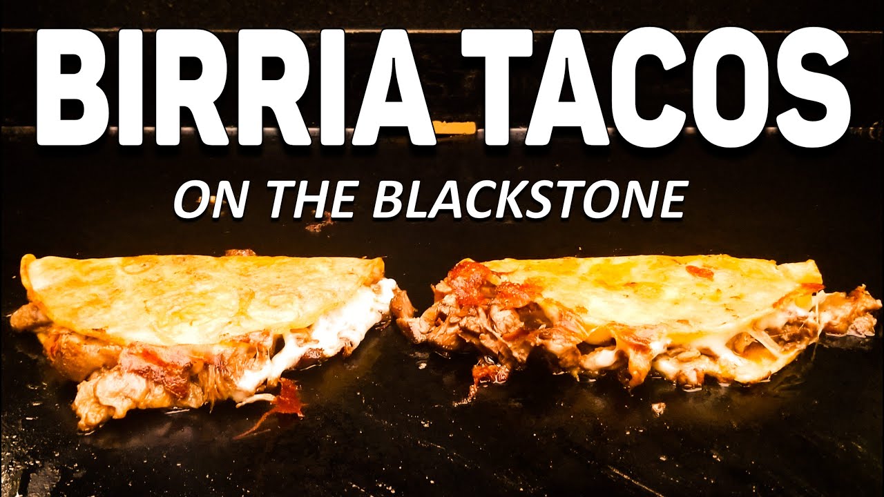 How to make Birria Tacos on the Blackstone Griddle | COOKING WITH BIG CAT 305