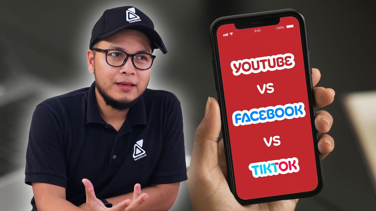 Youtube vs Tiktok vs Facebook | Mana lebih baik untuk video creator