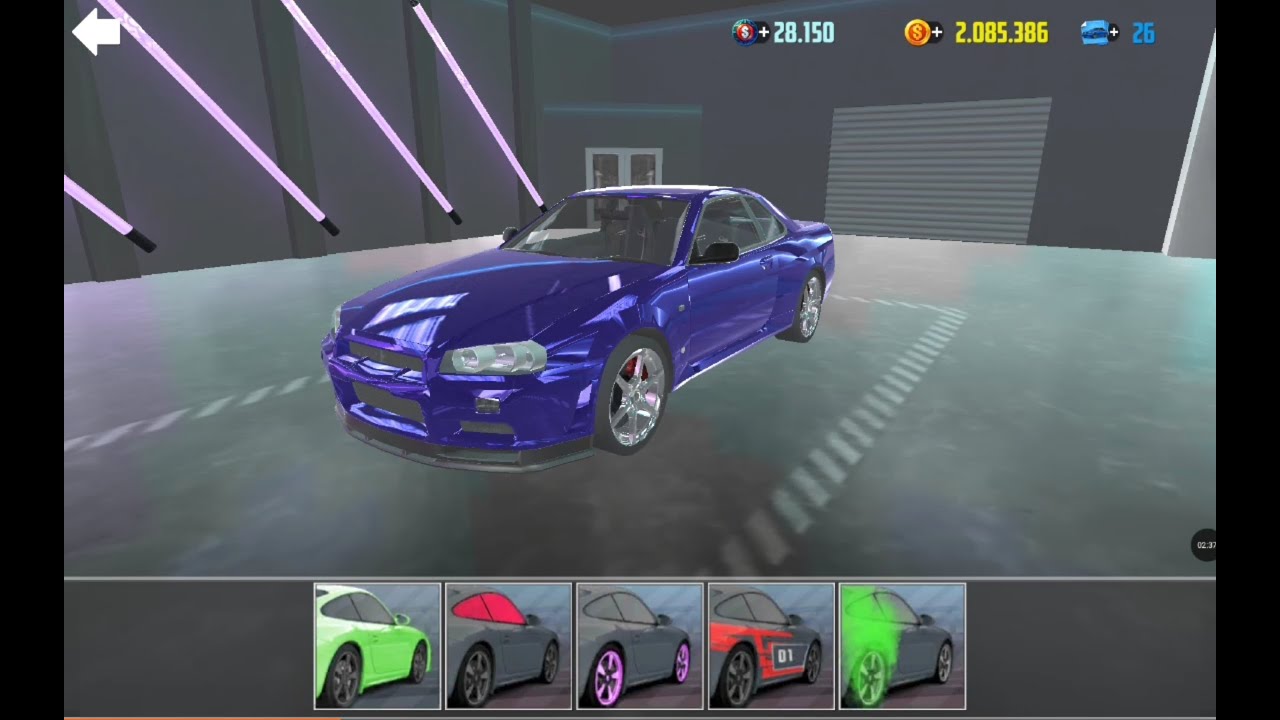 (BIG CUSTOMIZATION)customizing my Nissan Skyline!! (car simulator 2)