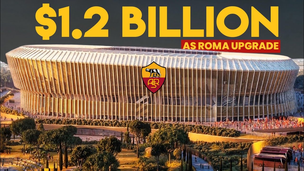 Inside AS Roma's New €1.2 BN Stadium Plan