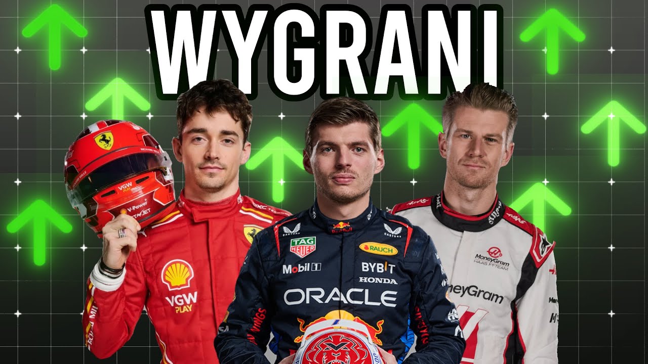 NAJWIĘKSI ZWYCIĘZCY SEZONU 2024 W FORMULE 1!
