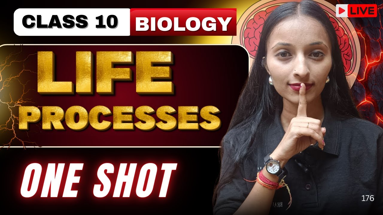 🔥 Class 10 Biology | Life Processes | One Shot Complete Chapter LIVE | Brain Gain Academy