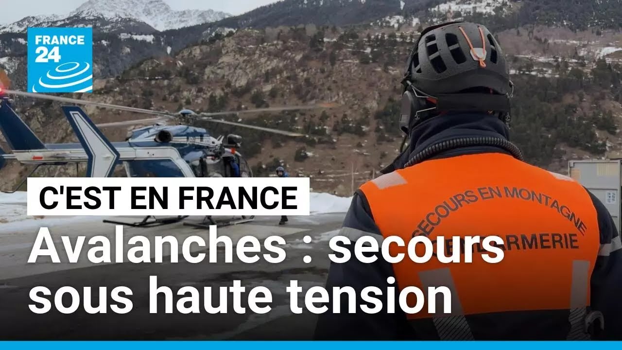 Avalanches meurtrières : en immersion avec les secouristes du PGHM • FRANCE 24