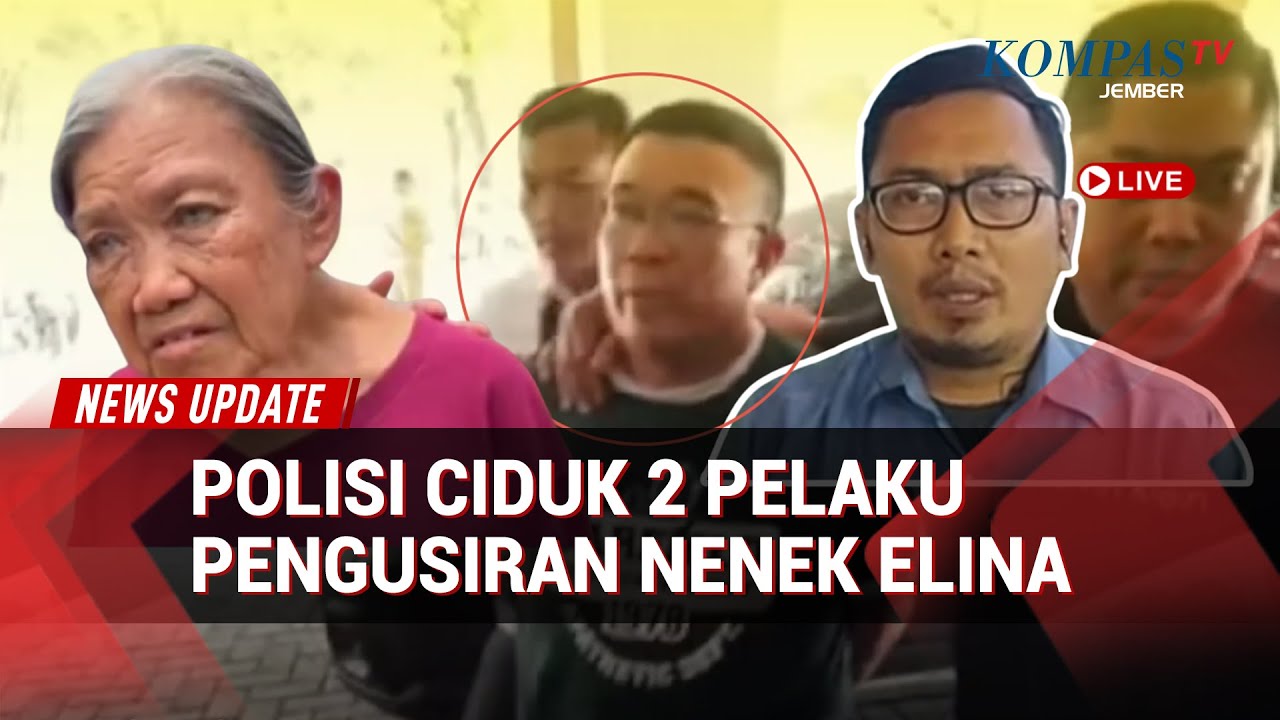 Update Kasus Pengusiran Lansia, Dua Pelaku Pengusiran Nenek Elina Diciduk Polisi