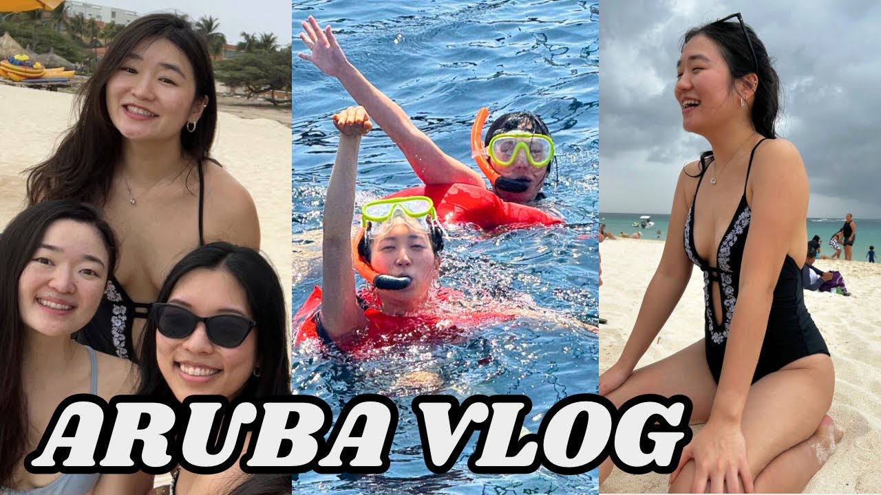 aruba travel vlog (sugaring, beach, boat) | creezhan