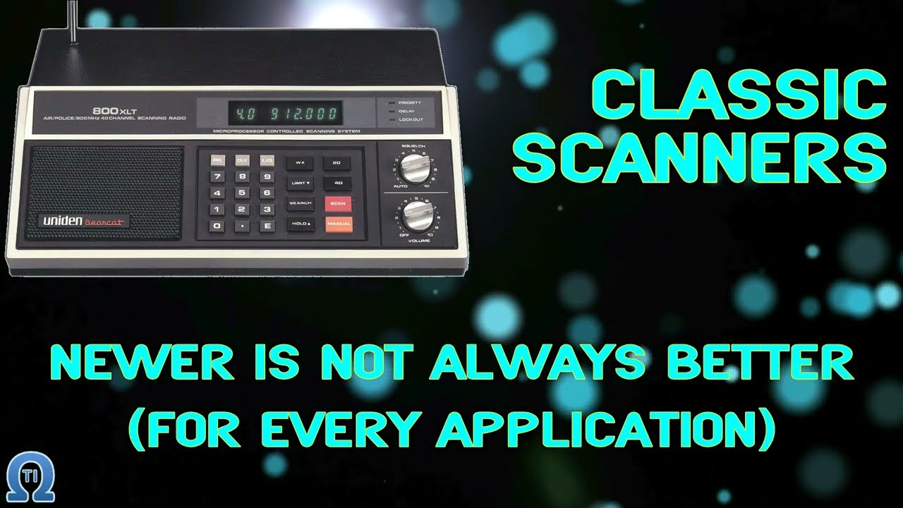 Classic Scanners - The Uniden Bearcat 800xlt