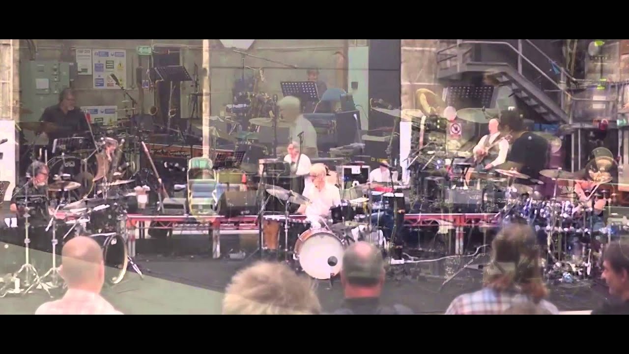 King Crimson drummers solo, Elstree, 2014