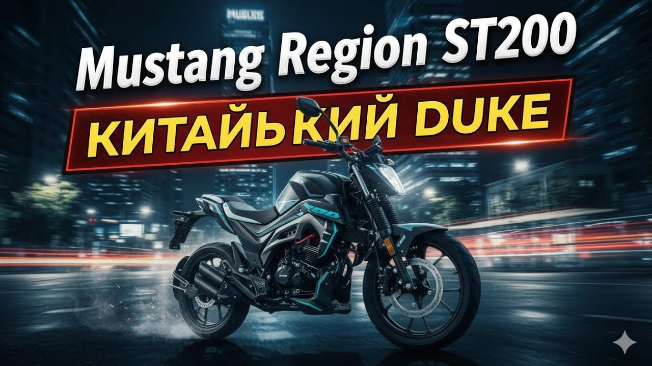 Mustang Region ST200 - китайський DUKE