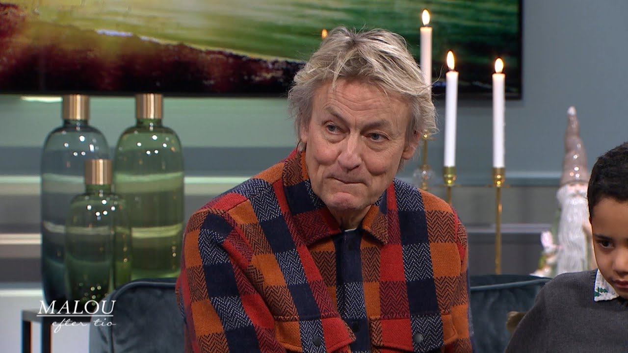 Lars Lerin om rädslan för att vara julvärd: ”Törs man inte blir det inte nå… - Malou Efter tio (TV4)