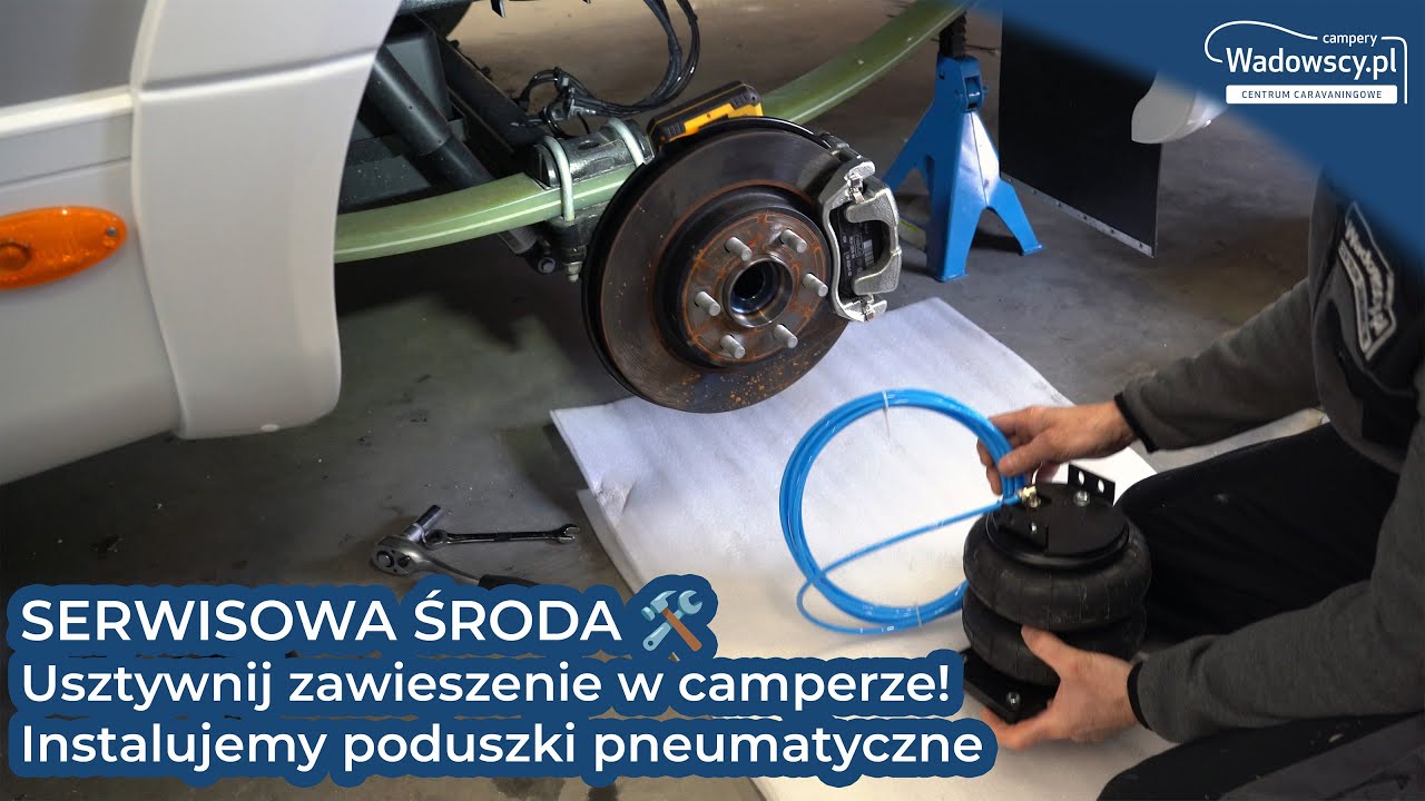 SERWISOWA ŚRODA 19 🛠️ Usztywnij zawieszenie w camperze! Instalujemy poduszki pneumatyczne