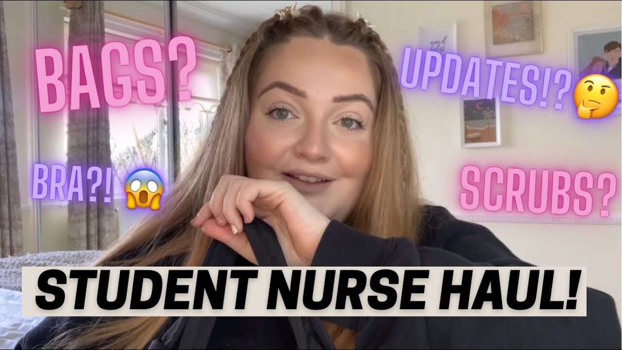STUDENT NURSE HAUL 👩🏻‍⚕️🛍 | Preparing for my management placement 2021 | Bags, scrubs, etc. 🤍💉