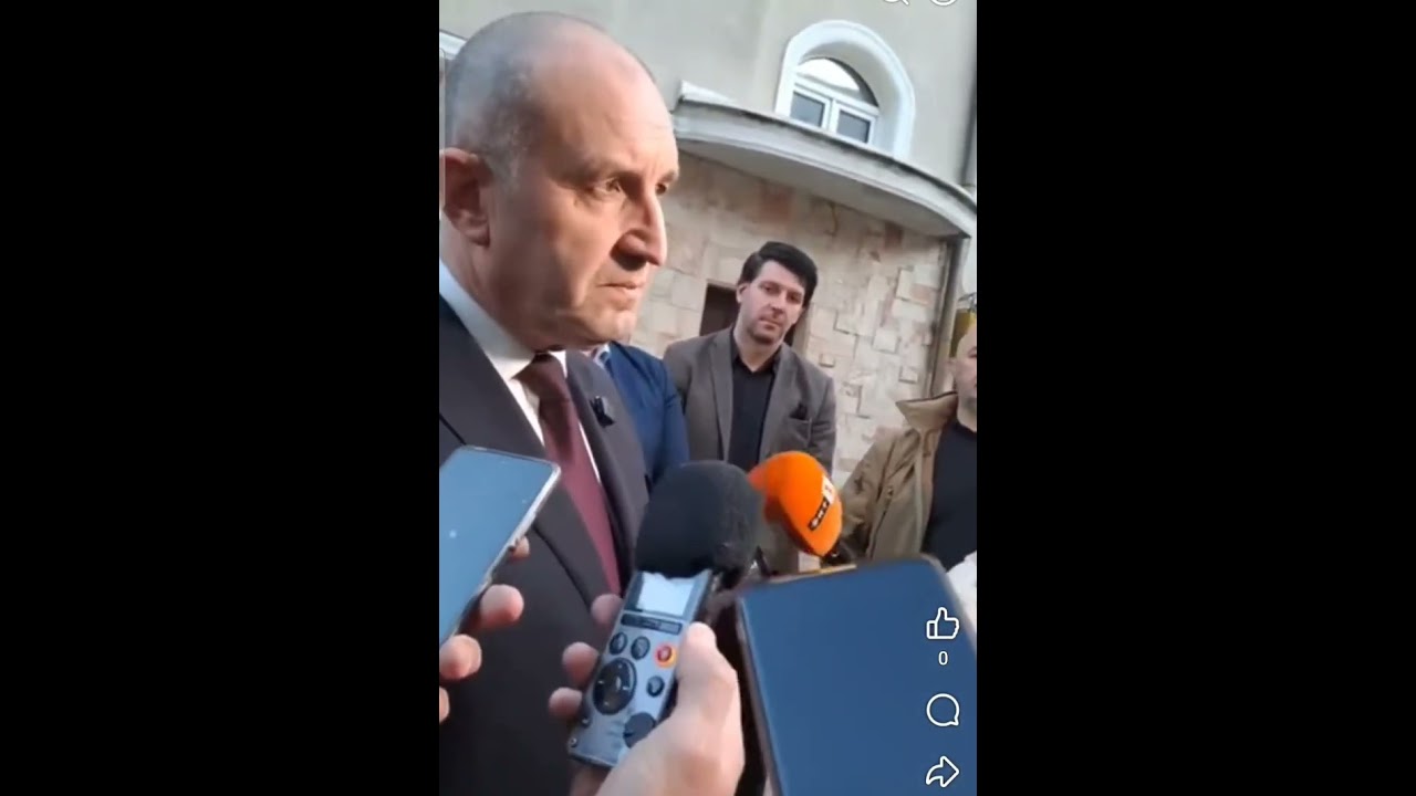 Румен Радев в Кюстендил