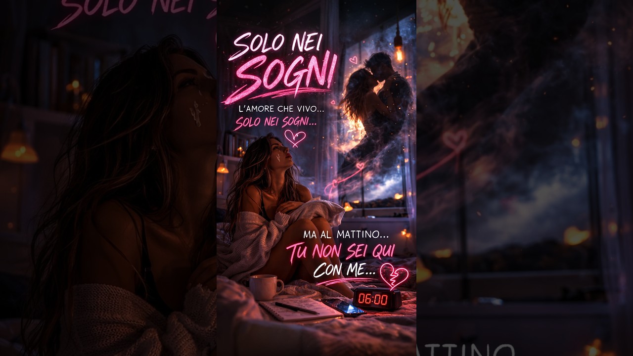 🎵 SOLO NEI SOGNI  (1)💔 | L’Amore che Vivo Solo Quando Chiudo gli Occhi