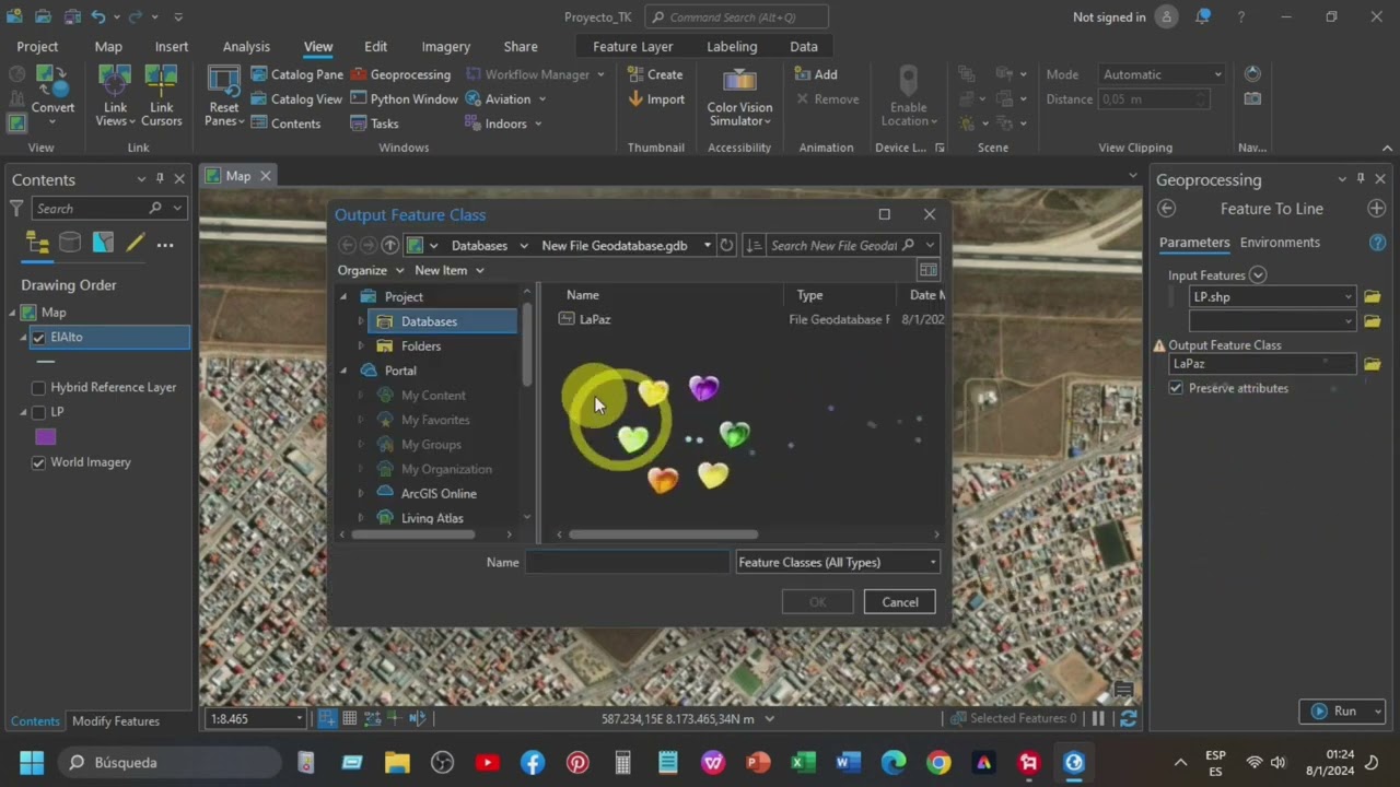 Herramienta COGO en el ArcGIS pro 3.02