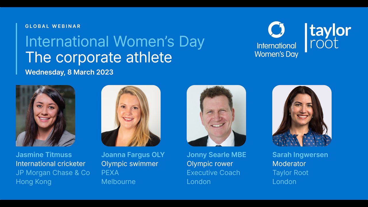 International Women's Day 2023 - The corporate athlete