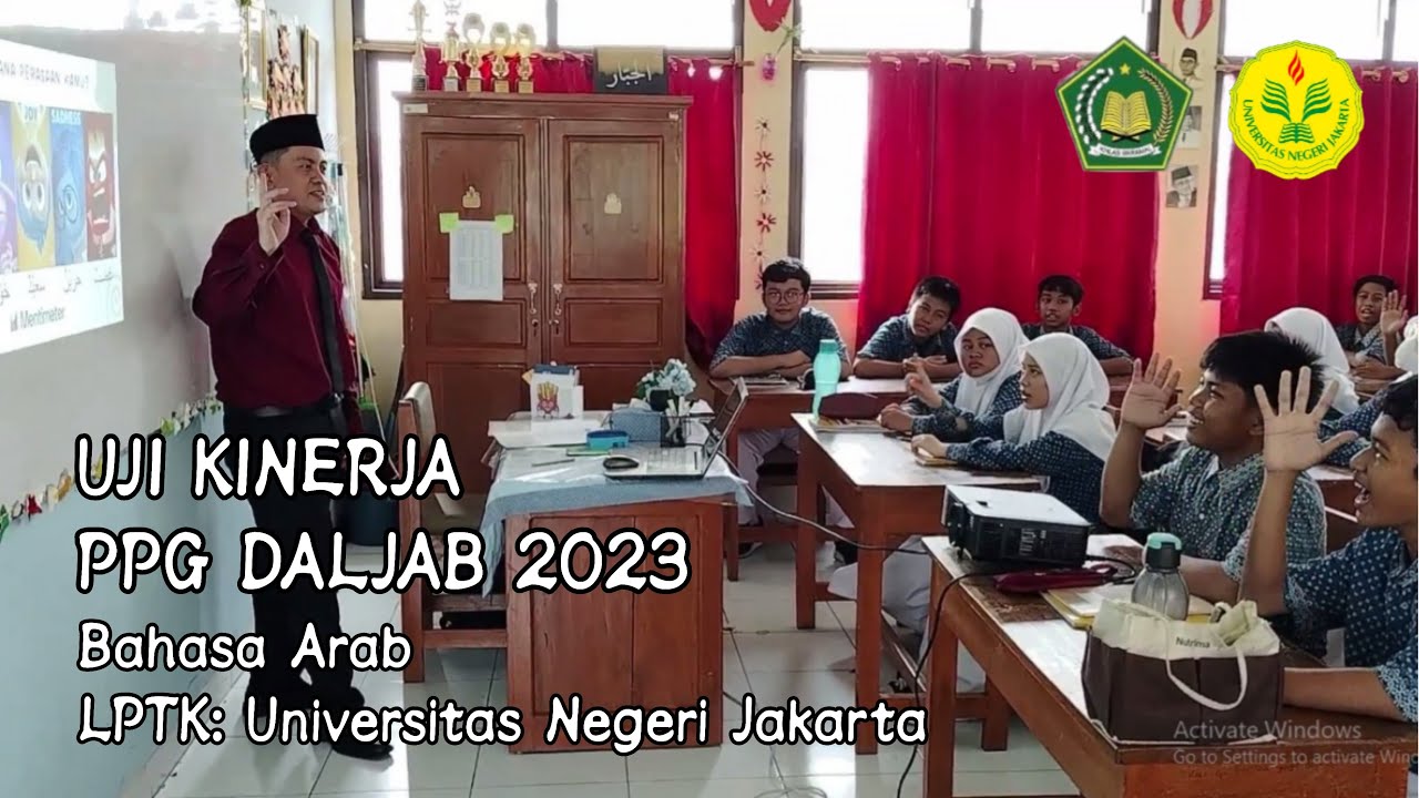 Praktik Pembelajaran UKIN PPG Daljab 2023 || Bidang Studi Bahasa Arab || Universitas Negeri Jakarta
