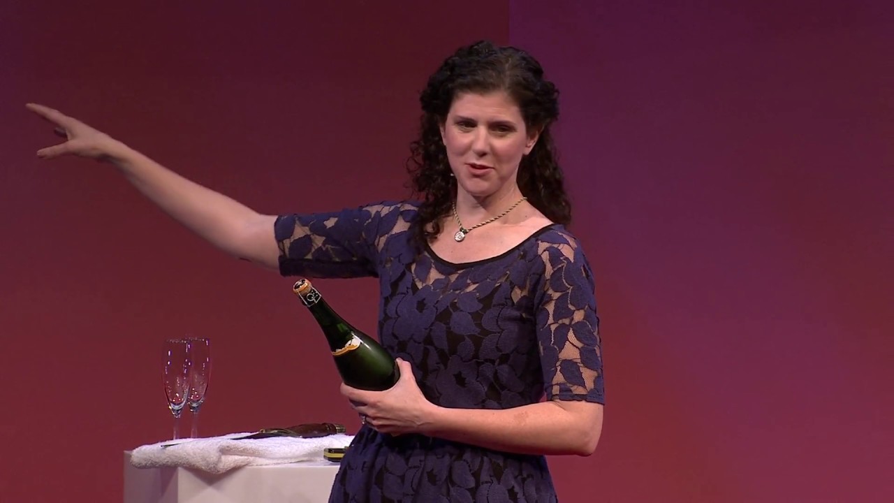 How to saber a bottle of champagne | Margaret Gould Stewart