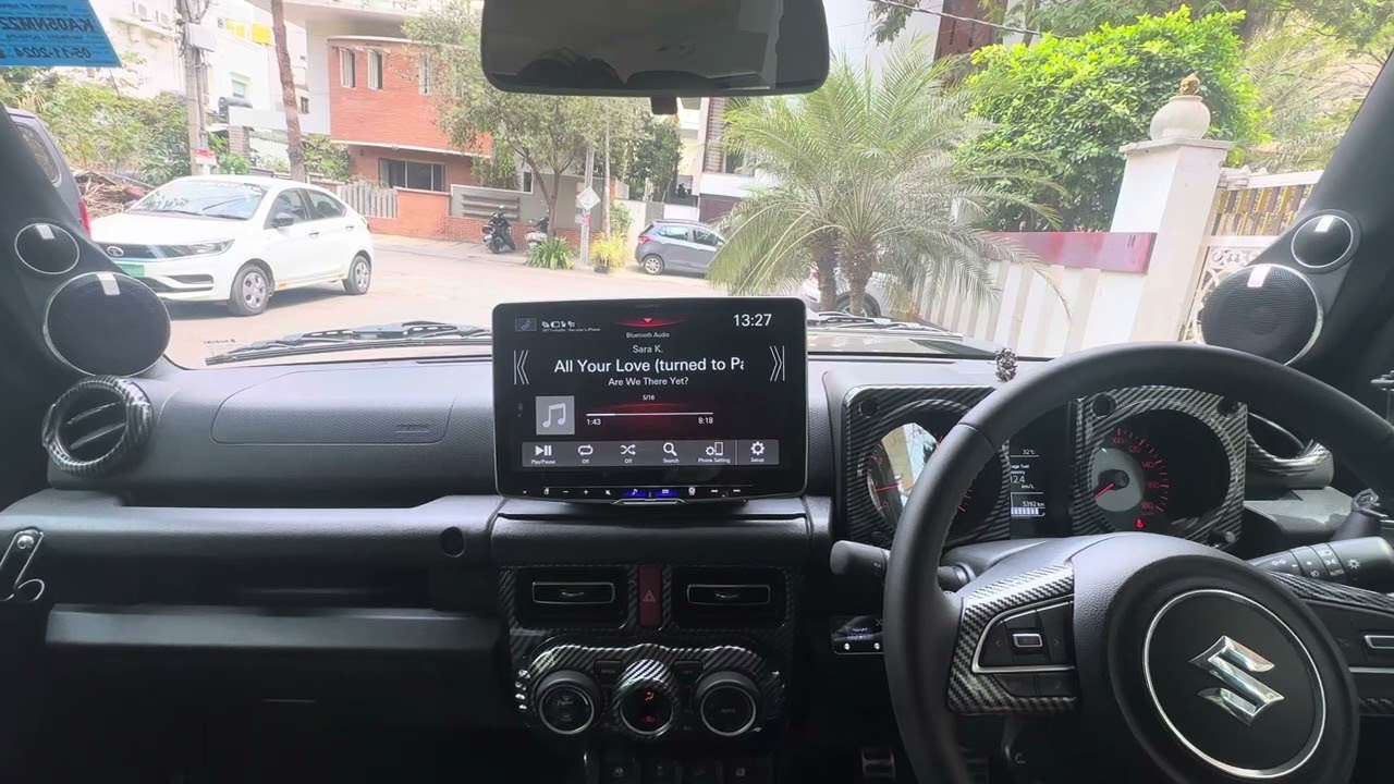 Morel Sensus 63 as 3-way Active Front in a 2024 Suzuki Jimny