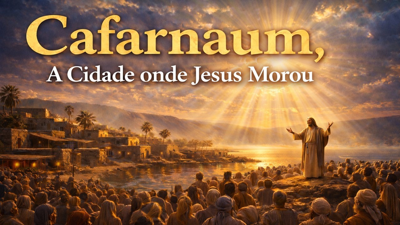 CAFARNAUM, A CIDADE ONDE JESUS MOROU - EstudoBiblico.net #029