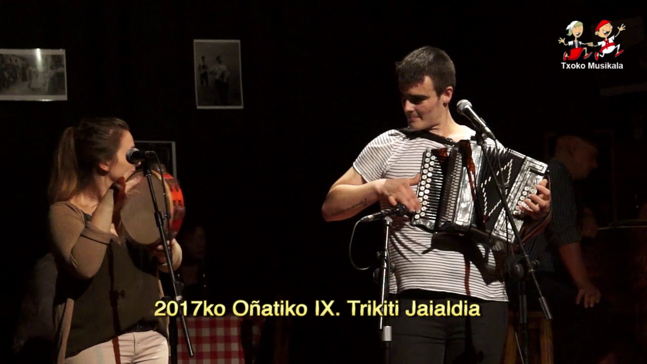 1711040503 Ander Beldarrain eta Izar Makuso  Oñatiko IX  Trikiti jaialdian