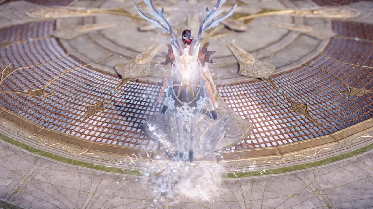 Lost Ark Online - Christmas Mount: Snowflower Deer