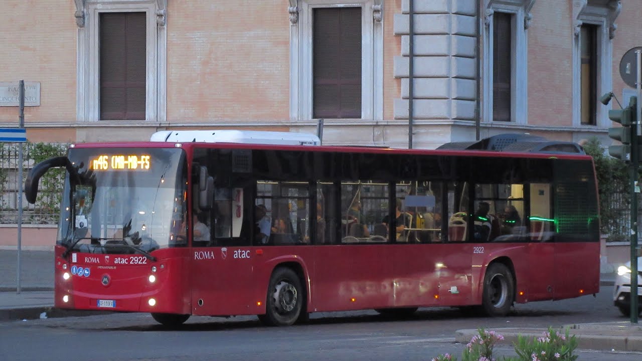 ATAC 2847 - a tutta velocità sul Citymood - linea notturna n070
