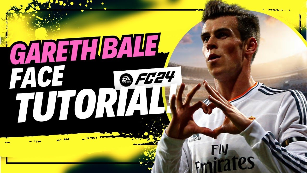 EA FC24 How to create YOUNG GARETH BALE