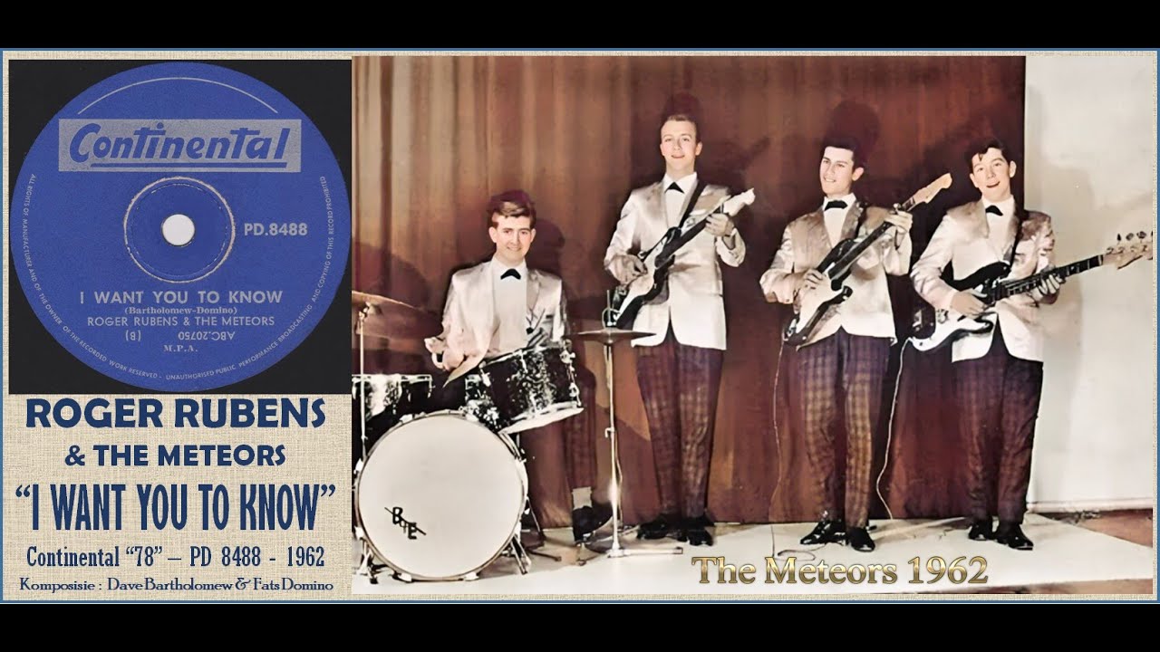 I Want You To Know - Roger Rubens & The Meteors