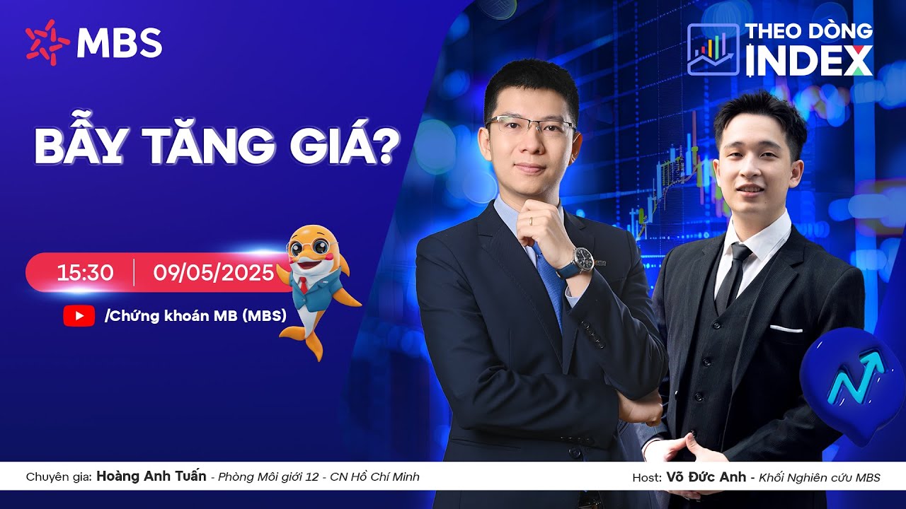 BẪY TĂNG GIÁ| THEO DÒNG INDEX 09.05.2025