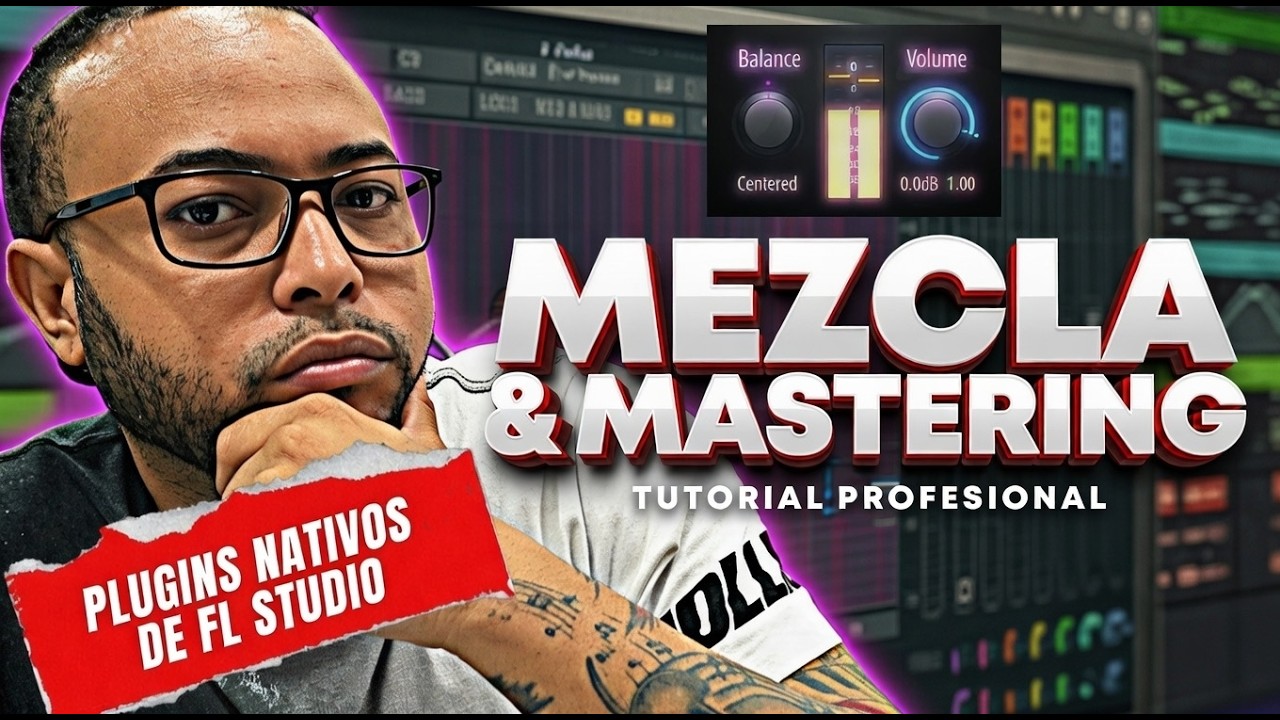 🔥 MEZCLA y MASTERIZA tu Dembow como PRO desde CERO en FL Studio (¡Solo Plugins NATIVOS!)