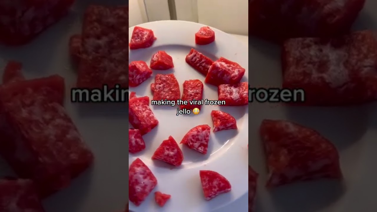 viral frozen jello