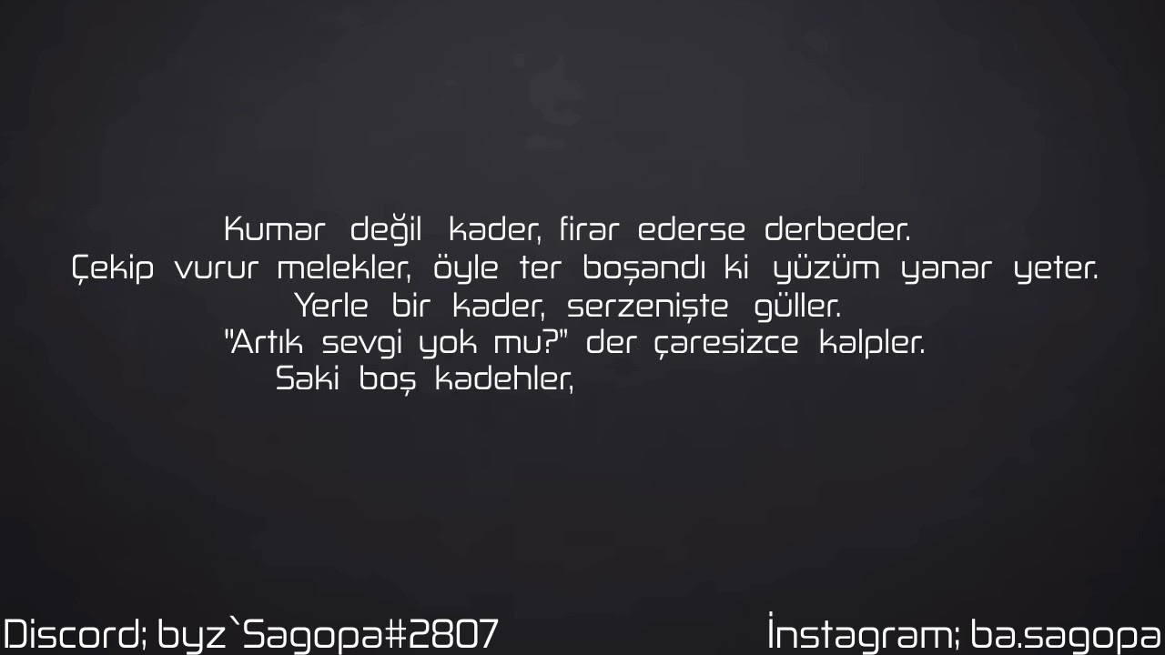 Sagopa Kajmer - Değişebilir Her An Adres