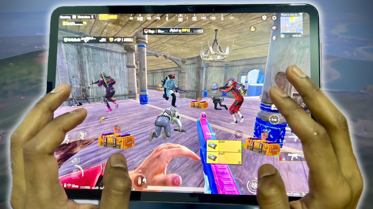 HANDCAM!🤩 SUPER CRAZY AGGRESSIVE RUSH GAMEPLAY🔥 IPAD PRO | PUBG Mobile | Bgmi