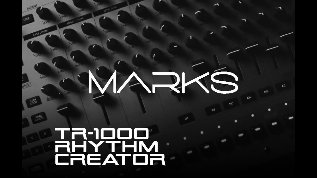 フラッグシップ リズム クリエーター　Roland TR-1000【MARKS】
