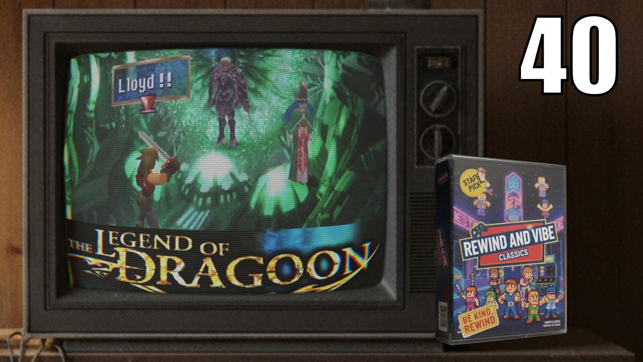 The Legend of Dragoon - Episode 40 - Rewind and Vibe Classics  #ps1gameplay #jrpg #squareenix