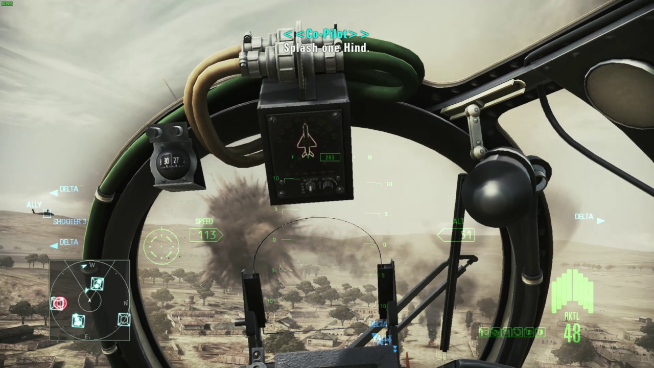 ace combat assault horizon Mi 24 Hind