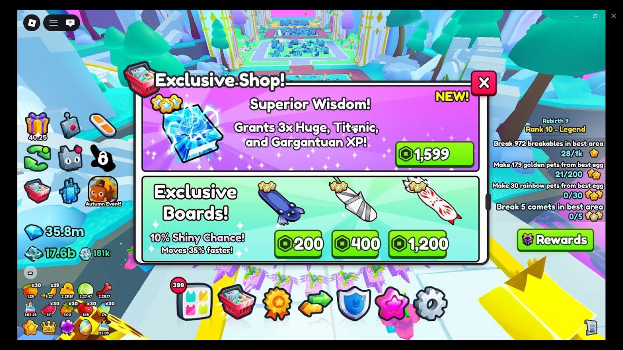 Spending 5025 Robux on Pet Sim 99 i have only 1 Robux left!!!