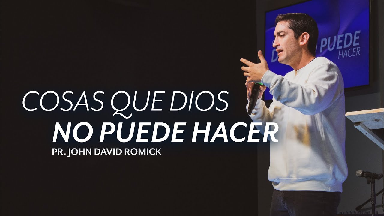 Cosas que Dios NO puede hacer | IGLECO CHÍA | Pr. John David Romick #YoSoyIGLECO
