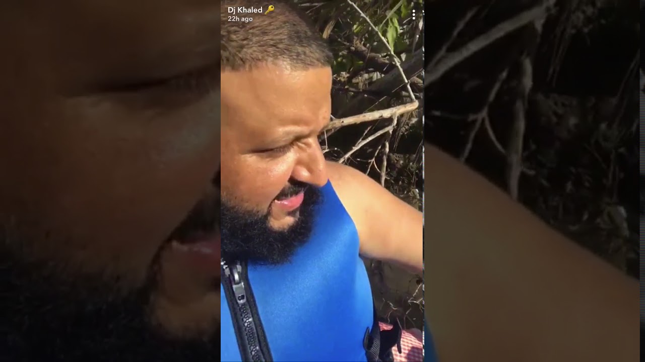 DJ Khaled Gets Stuck In A Tree On His Jetski (full story)
