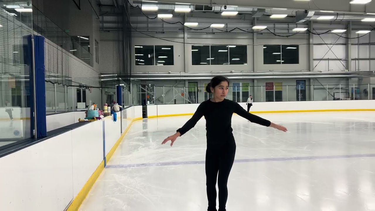 Tvisha Shah Pre Preliminary Skating Skills