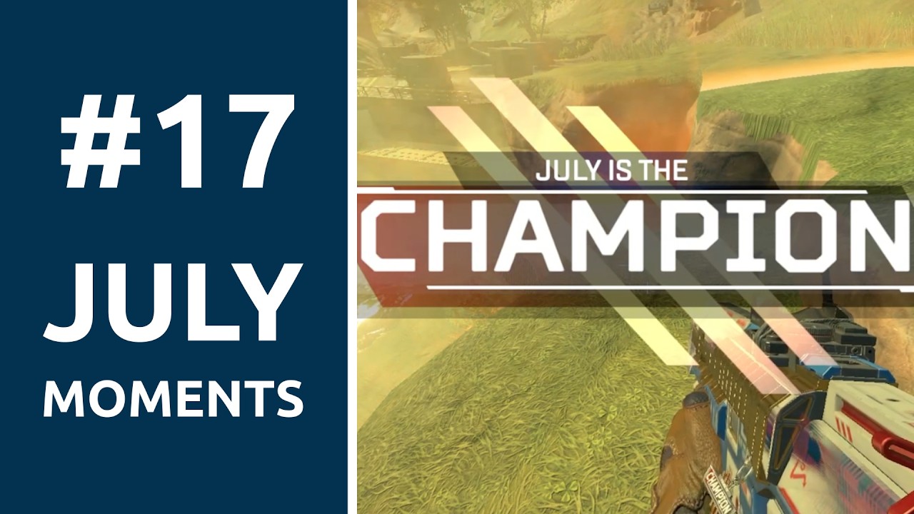 JULY-МОМЕНТЫ #17: хайлайты моих зрителей и мои из Apex Legends
