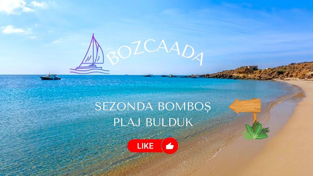 Sezonun ortasında Maldivlere benzeyen Bomboş Plaj bulduk!!! Bozcaada plansız mucize!