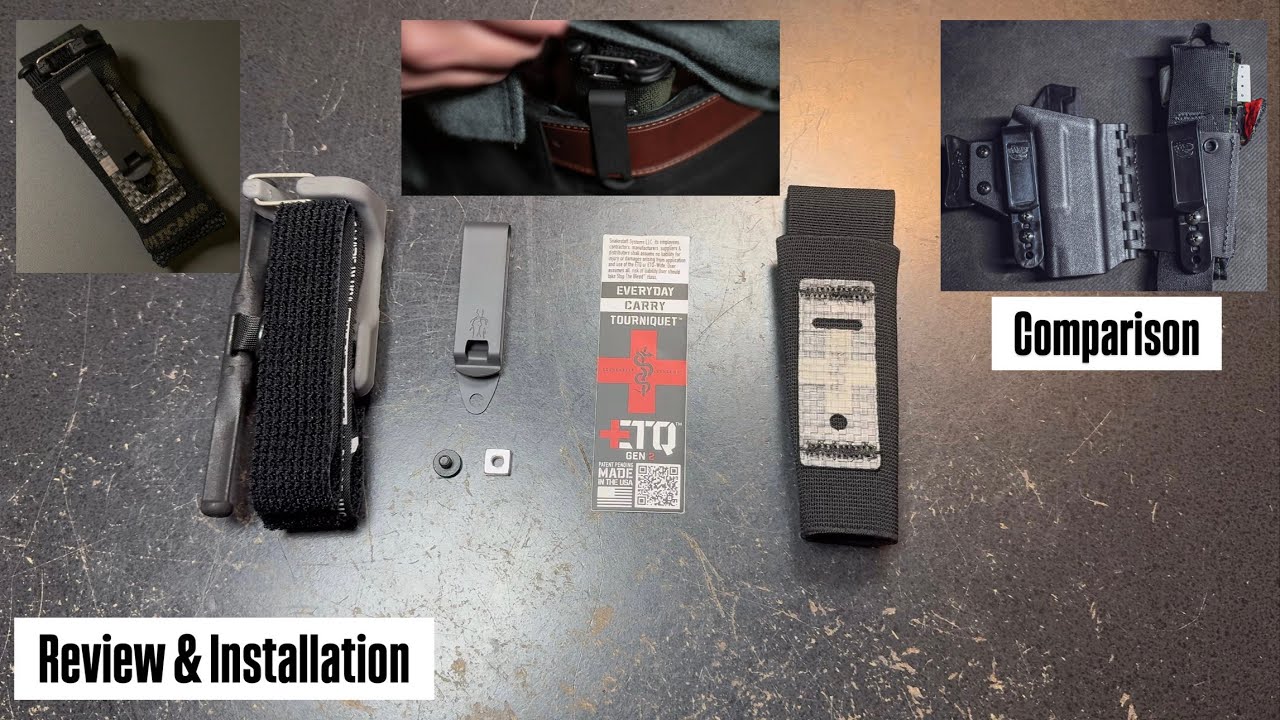 Snake Staff Systems ETQ Gen 2, Snakeskin Pro, & DCC Clip | EDC a Tourniquet 