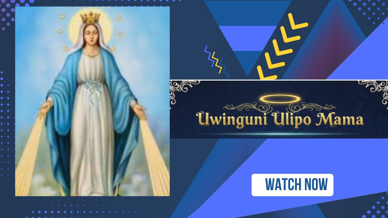 Uwinguni Ulipo Mama with Lyrics by Fr. D Ntampambata Catholic Cover Song