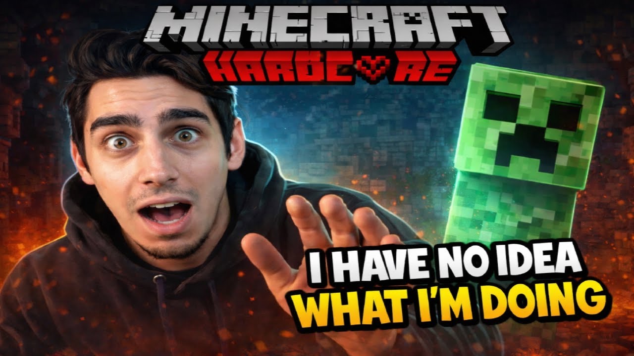 Hardcore Minecraft...but I’ve Never Beaten the Game | Day 1
